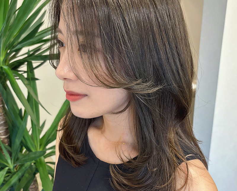 前髪・顔まわりの繊細なデザイン