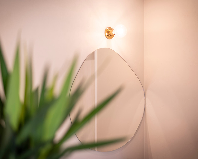 温かみと統一感のあるインテリア