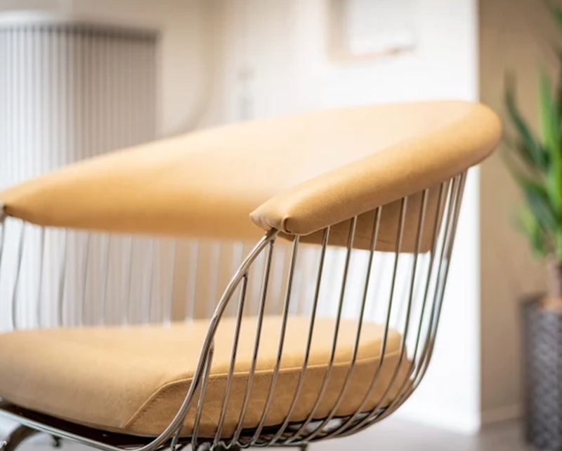 座り心地まで考えた、ひと席の空間